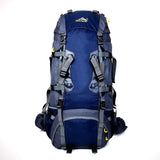 Wholesale large sport camping bag 80L outdoor adventure frame travelling hiking backpack