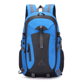 Manufacture custom green light travel genuine outdoor polyester camping hiking backpack 50 l unisex daily bag for men women