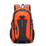 Manufacture custom green light travel genuine outdoor polyester camping hiking backpack 50 l unisex daily bag for men women